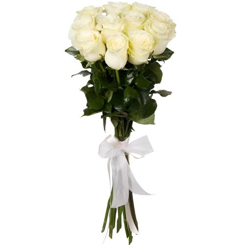 Букет из белых роз Нефтегорск Челябинская область