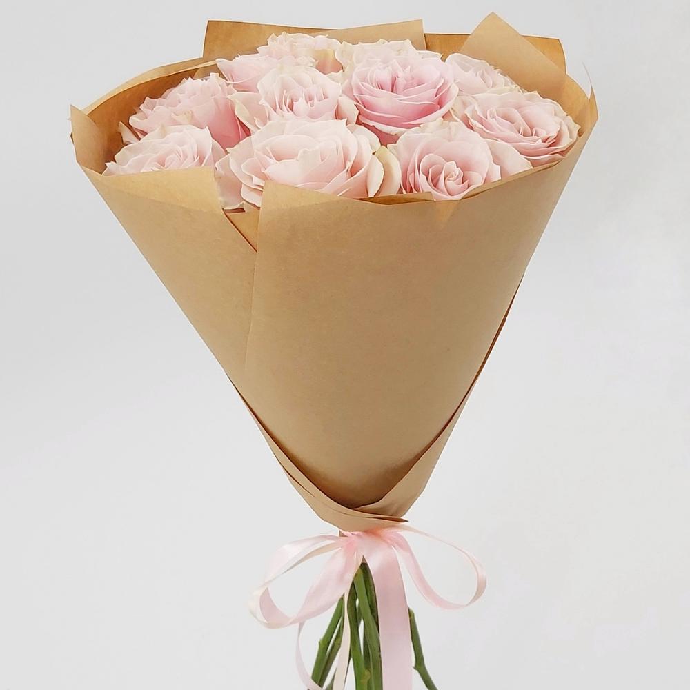 Букет из 11 розовых роз – нежность в каждом лепестке Нефтегорск Челябинская область