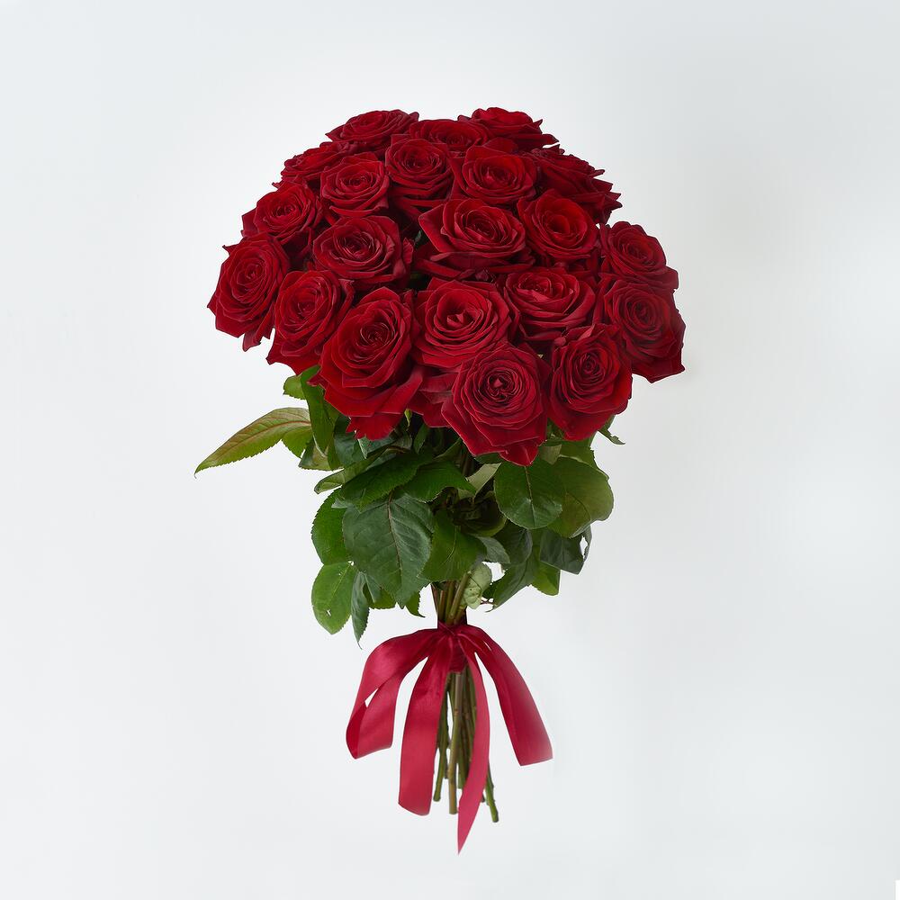 Роскошный букет из 21 красной розы – воплощение искренних чувств Нефтегорск Челябинская область