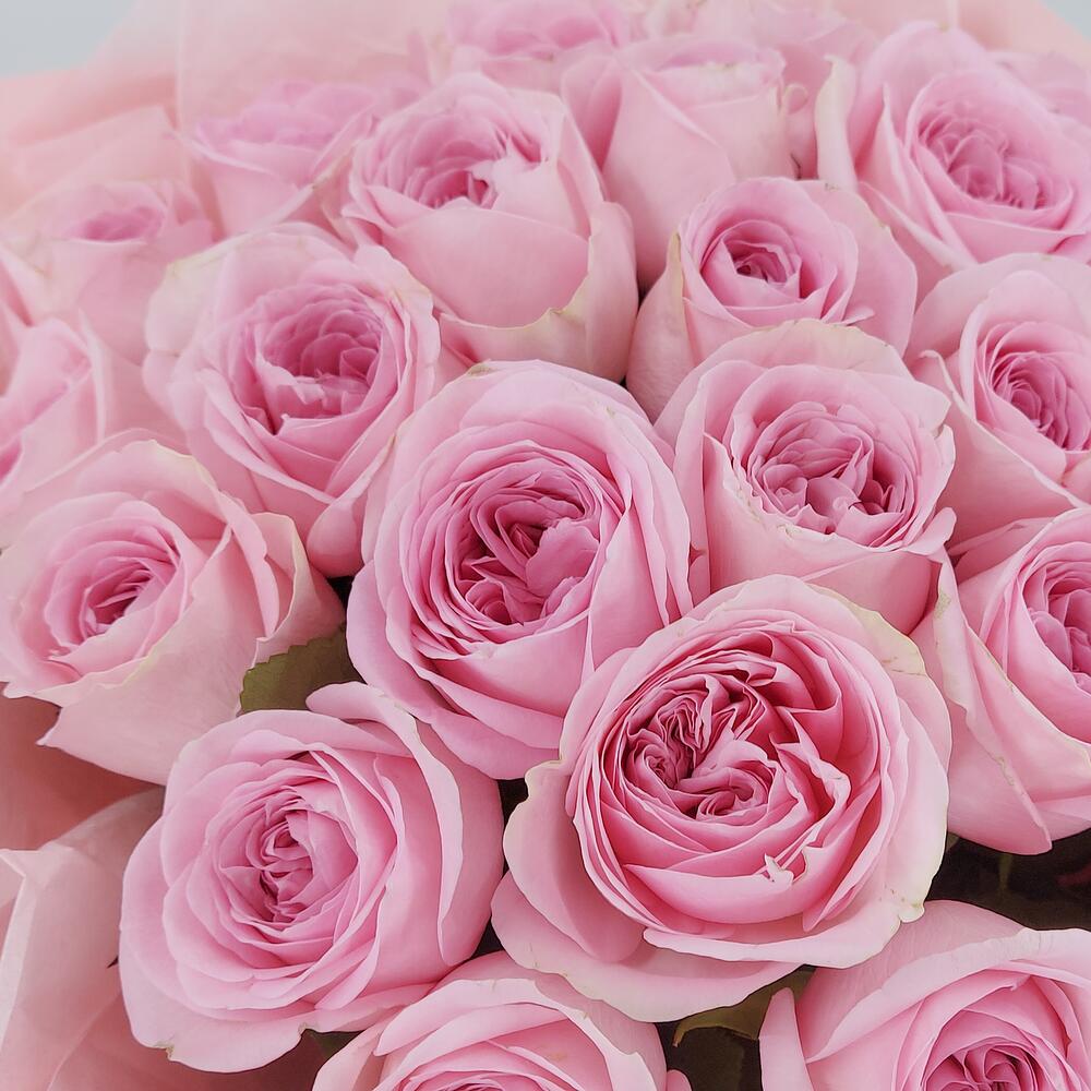Букет из нежно-розовых роз – элегантность в каждом лепестке Нефтегорск Челябинская область