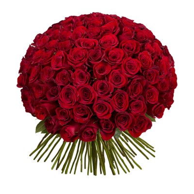Букет из 101 красной розы – символ бесконечной страсти Нефтегорск Челябинская область